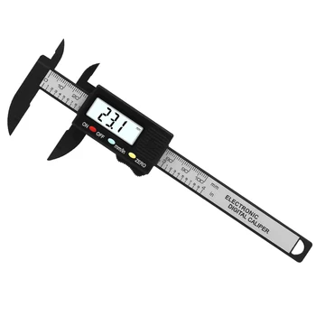 Digitalni Elektronski Ogljikovih Vlaken Vernier Kaliper Merilnik Mikrometer Za Merjenje Orodje