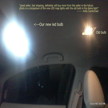 Notranjost led Avto luči Za citroen bx odmor xb nepremičnin, hatchback dome žarnice registrske Tablice za avtomobile Svetlobe 6pc/veliko