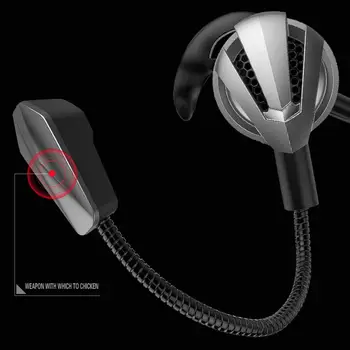Slušalke Čelade Za Pubg CSGO COD Igre Gaming Slušalke Slušalke Analogni 7.1 kanalni Z Mic kontrolnika za Glasnost Za PC PS 4/5 Igralec