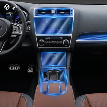 Za Subaru Outback 2016 2017 2018 2019 2020 TPU Pregledno armaturno ploščo Navigacijski Zaslon Zaščitna folija Nalepka