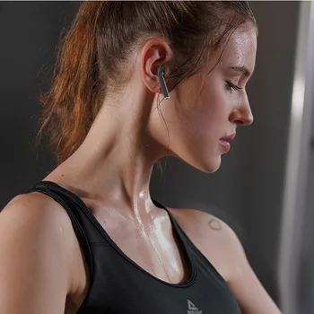 CUFOK TWS Bluetooth Slušalke Pravi Brezžični Šport Hi-fi Slušalke Bas Čepkov Mikrofon Gaming Slušalke Za Android iOS Xiaomi