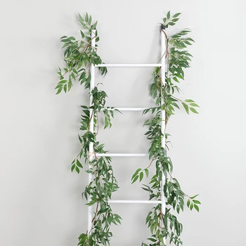 1.7 m Umetno Willow Trte, Zeleno Listje, simulacije Rastlin Ivy Rattan Garland Poročno Dekoracijo Doma Vrt Hotel Ponaredek Cvetje