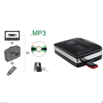 Pribor Kaseta USB Zajem Kasetni Trak-za-MP3 Pretvornik V Računalniške Stereo Hi-fi Kakovosti Zvoka, Mega Bass o Glasbe Pl