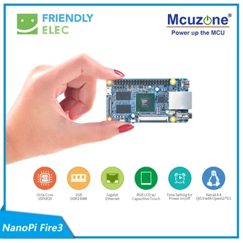 NanoPi Fire3 Razvoj Demo Board S5P6818 1.4 GHz PROCESOR, 1 GB DDR3 GPIO Vrata podporo Android Debian FriendlyCore FriendlyELEC