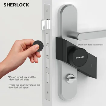 S2 2pcs Brezžična tehnologija Bluetooth Ključ Kartice samo primerni za Sherlock Smart zaklepanje Vrat S2 Vrata, Daljinsko Tipko Control, Sherlock zaklepanje Dodatki