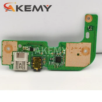 Akemy Original Za ASUS X555 X555DG USB IO AUDIO CARD READER ODBOR REV:2.0 Kabel MB Testirani Hitro Ladjo
