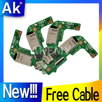 Akemy Original Za ASUS X555 X555DG USB IO AUDIO CARD READER ODBOR REV:2.0 Kabel MB Testirani Hitro Ladjo