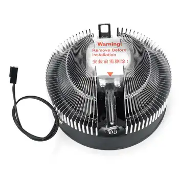 S SKYEE Hladilnik Fan Heatsink LED Modra Zaslonke CPU Hladilni Ventilator Tiho Radiator Za Intel 775/1156 za AMD AM2 AM2+ AM3 AM3+