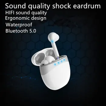 M19 TWS Glasbe Brezžične Bluetooth slušalke Visoki Stereo Bas Touch Delovanje Brezžične bluetooth slušalke za android iOS Telefon