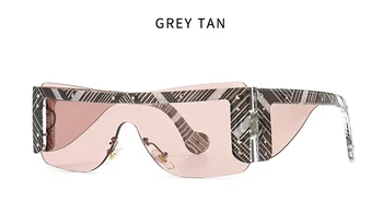 2020 DPZ Novo osebnost mačka oči stud ženske Velik okvir sončna očala moda kul men ' s rock blagovne znamke sončna očala UV400 oculos de sol