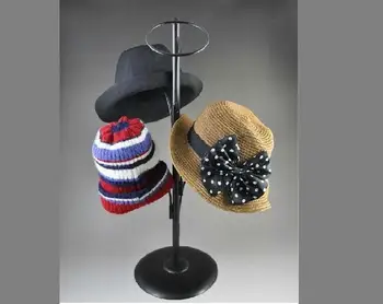 Vroče prodaje Večfunkcijsko lasuljo klobuk display stojala za modne petih prstanov skp zaslon hrbet kovinski sunhat /zapestnico/torbici/kravato zaslon imetnika