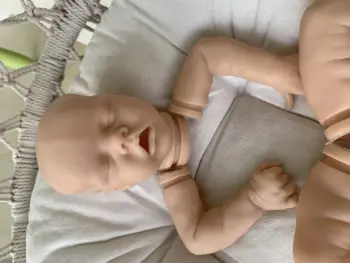 Rodi Punčko Kit pravi Baby, Model, ponovno rojstvo Dojenčka Lutka Plesni 18 inch silikonski bebe prerojeni kompleti