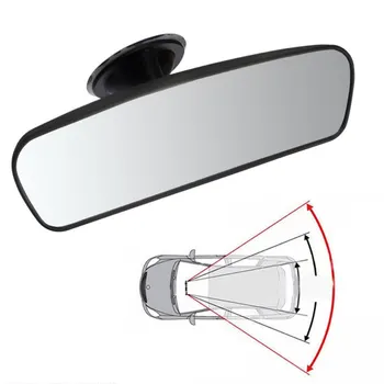 Najnovejši Avto Vzvratno Ogledalo Notranje Vzvratno Ogledalo S PVC Bedak širokokotni Rearview Mirror Auto Konveksno Krivuljo Avto-styling Vroče