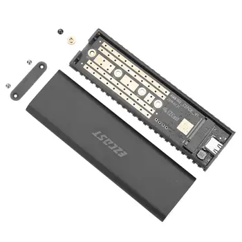 M2 SSD Trdi Disk Polje NVME PCIe Ohišje Primeru, M. 2 USB Tip C 3.1 GEN2 M Ključ Adapter za 2230/2242/2260/ 2280 SSD