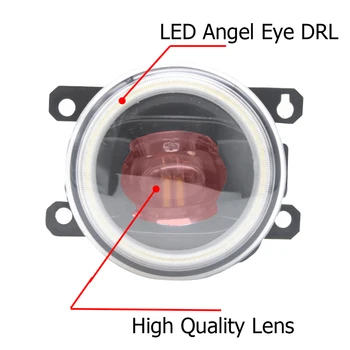 LED Luči za Meglo Cut-Line Objektiv za Peugeot Expert Proti 2016 2017 2018 2019 Angel Eye DRL Dnevnih Luči
