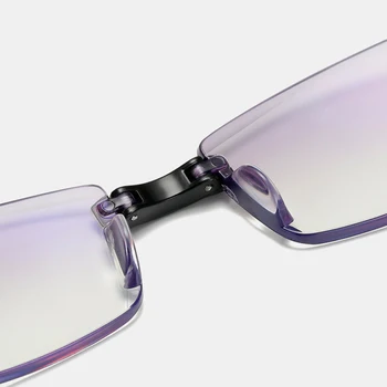 Iboode Zložljiva Anti Modra Svetloba Obravnavi Očala Z Box Moda za Ženske, Moške Rezanje brez okvirjev Presbyopia Očala Unisex Očala