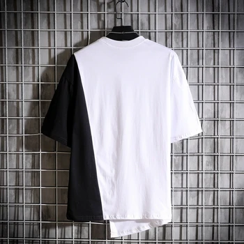 T-shirt Moški 2020 Poletje Kratek Rokav T-shirt Moški korejska Različica Svoboden Nezakonitih Modni Slog T-shirt Vrh Oblačila za Moške