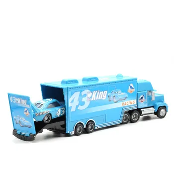 Disney Pixar Cars Mack Strela Mcqueen Hicks Kralj Čudovito Hudson Tovornjak Igrača Avto 1:55 Svoboden Brezplačna Dostava Igrače Za Otroke