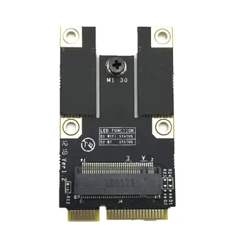 Novo NGFF M. 2 Izklop Wifi, Bluetooth, Kartico Mini PCI-E Pretvornik vmesniško Kartico za Intel 8260 8265 9260 9560