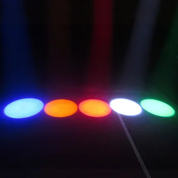 BEIAIDI 5W Enotni Barvni Žarek Fazi Lučka Mini LED Pinspot Pozornosti Ogledalo Žogo DJ Disco Božično zabavo Dekoracijo Satge Svetlobe