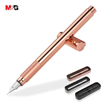 M&G Klasična polno kovinsko črnilo, nalivno pero, za šolske potrebščine elegantno stationery office visoke kakovosti luksuzni darilni peresa za pisanje