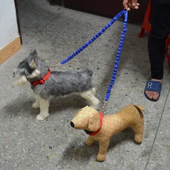 Dvojno pes leahses vodi /w Medpomnjenje učinek pes vlečna vrv za dva psa naj hišne blagovne znamke v novo B23