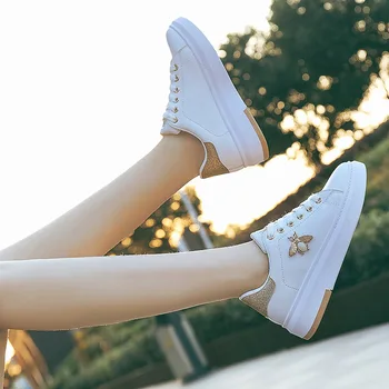 Beli Čevlji Ženske Superge Platformo Zapatos De Mujer Moda Nosorogovo Chaussures Femme Čebel Lady Footware Mozaik ST351