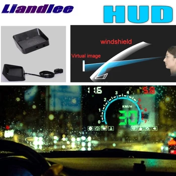 Liandlee HUD Za Hyundai Kona Starex Nexo Sonata Santa Fe Tucson merilnik Hitrosti OBD2 Head Up Display Velik Zaslon Dirke HUD
