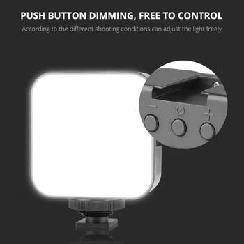 Izpolnite Lučka za Kamero Snemanje Fotografij za Snemanje Video posnetkov Fotoaparat Dobave Opreme 49 LED PUO88