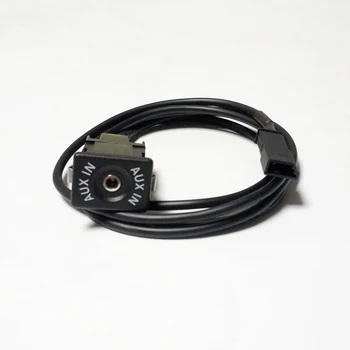 Biurlink AUX V Vtičnico, 3,5 mm Audio Kabel Adapter Set Za BMW E39 E46 E53 X5 16:9 CD Player NAVI 3Pin CD Changer Jack Vtič
