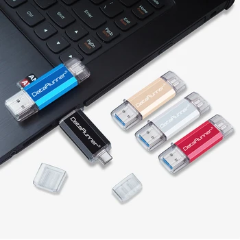 DataRunner Tip C ključek USB OTG Pero Disk 512GB 128GB 256GB 64GB 32GB Zunanje Skladiščenje Pendrive Usb 3.0 Pomnilniški ključ