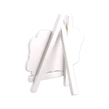 Mini Tablo z Belo Leseno Stojalo Obleko za Marker & Kreda kot Nalašč za svate in vsak Dan Doma Dekoracijo