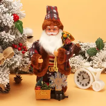 Električni Santa Claus Božični Okrasek, Santa Lutka Igrača
