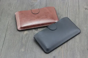 Za iPhone SE 2020 11 Pro Max XR XS 6s 7 8 Plus primeru zaščitni rokav anti-padel je na primer usnje vreča linijskih ultra-tanek Telefon vrečko