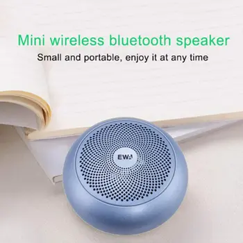 EWA Kovinski Prenosni mini Zvočnik Brezžični Bluetooth Zvočniki TWS Enhanced Stereo Bas soundbar caixa de som boombox brezplačna dostava