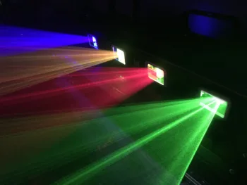 Novo 4 Objektiv Bar DJ Laser Rdeča Zelena Modra Roza Laserski Žarek Line Skeniranja Disco Lazer Dobro Uporabiti Za notranje Stranke KTV Night CLub Bar