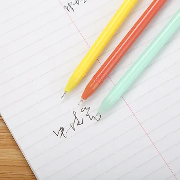 30 kos Kreativni tri-dimenzionalni silikagel dolgočasno pes nevtralno pero srčkan risanka učenje pisarniški pisarniški material podpis pero