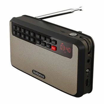 Rolton T60 Stereo Fm Radio, Zvočniki 2.1 Kanalni Mini Predvajalnik Glasbe, Radio, Podporo Slušalke TF Kartice USB LED Lučka Za na Prostem