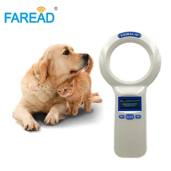 Velika antena RFID FDX-B USB 1000 ID kode 134.2 KHz microchip ročni bralec živali čip skener za hišne živali, pes, mačka miško, kamele