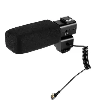 EastVita CM530 Video Snemanje Stereo Mikrofon za DSLR Stereo Kamere Cardioid Mic za Ordro/Sony/Nikon/Canon DV