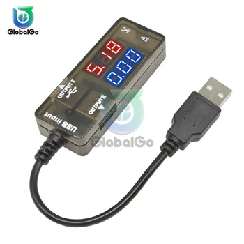 USB 3.2-10V LCD Trenutno Napetost Polnilnika Tester Polnilnik USB Zdravnik Moči Meter Avto, motorno kolo 0.28