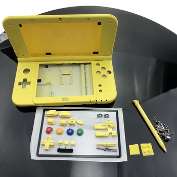 Celotno Ohišje Lupino Primeru Zajema Faceplate Set za Popravilo Del Popolno Zamenjavo za Nov Nintendo 3DS XL /LL brezplačno izvijač