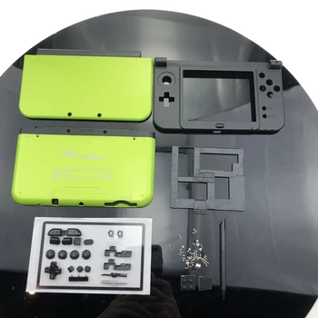 Celotno Ohišje Lupino Primeru Zajema Faceplate Set za Popravilo Del Popolno Zamenjavo za Nov Nintendo 3DS XL /LL brezplačno izvijač