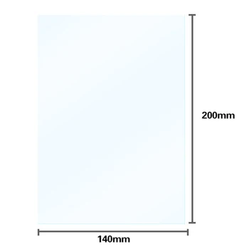 5 Kos / veliko FEP Film Kakovostne Plastike, Gladko Površino 0.15-0.2 mm Trpežne Za LCD 3D Tiskalnik 140x200mm