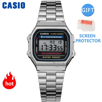 Casio watch srebro watch moških, določene blagovne znamke luksuzni LED digitalni Nepremočljiva Quartz moški gledajo Šport vojaške Zapestje Gledati relogio masculi