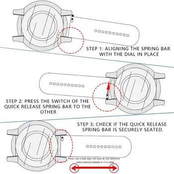 MAIKES Fluora Gume Trak 20 mm 22 mm 24 mm Hitro Sprostitev Zamenjava Zapestnica Moških Modra Šport Silikonski jermenčki
