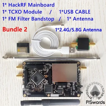 HackRF Eno SDR Software defined Radio 1MHz, da 6GHz Mainboard Razvoj odbor komplet z portapack opustošenje fm antena filter