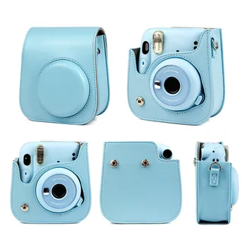 Besegad Prenosne Kamere PU Usnje Zaščitna Vreča Primeru Zajema z Nastavljivim Ramenski Trak za Fujifilm Instax Mini 11