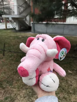 Otroci 1pc 25 cm roza NICI slon zajec lev plišastih igrač polnjene mehko srčkan živali, igrače, risanke pomiritev igrače za otroke darilo