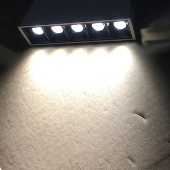 2WX5 Svetlobe Enote LED Trgovina Osvetlitev Stropa Držalo za Izdelek Razstava,Pisarna, Kuhinja, Pekarna
